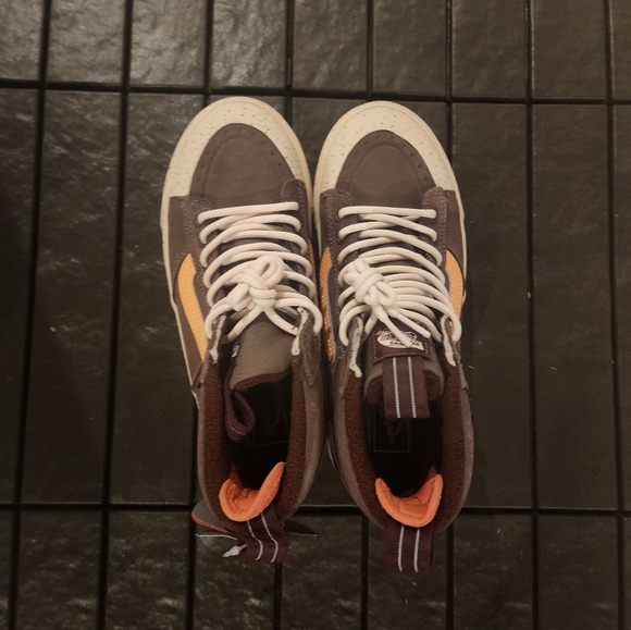 Men's Vans MTE Sk8-Hi Waterproof 'Splatter Taupe' - Picture 14 of 16